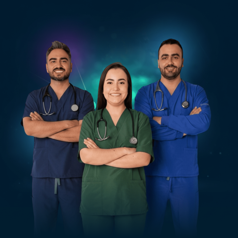 Médicos preparándose para el examen de admisión a residencias médicas en Colombia