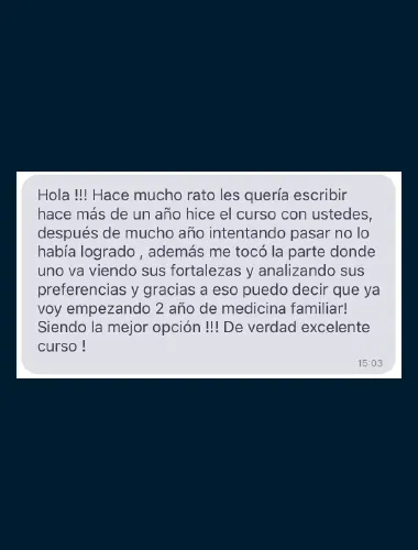 Testimonio de un médico admitido a la residencia con Futuros Residentes