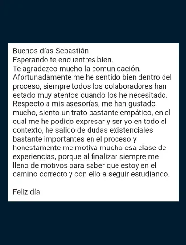 Testimonio de un estudiante FR admitido a la residencia médica